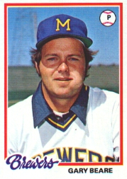 1978 Topps Baseball Cards      516     Gary Beare RC